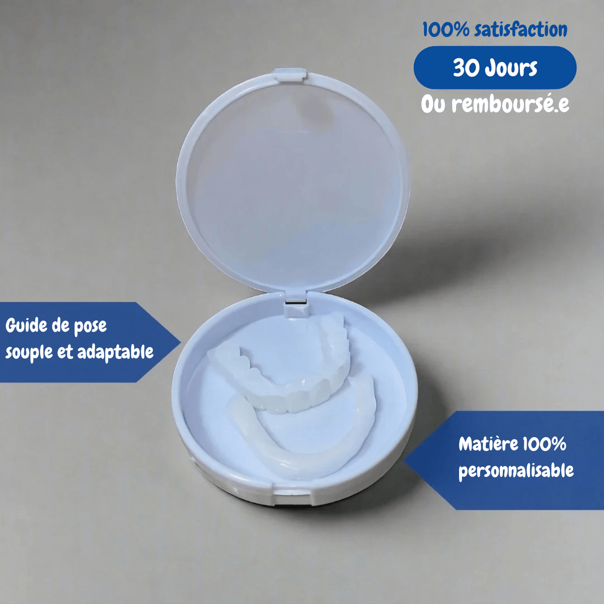 DentalFlex™ | Set de facettes modulables (haut et bas)