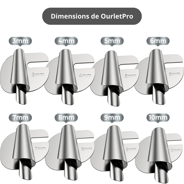 OurletPro | Pied pour ourlet roulé