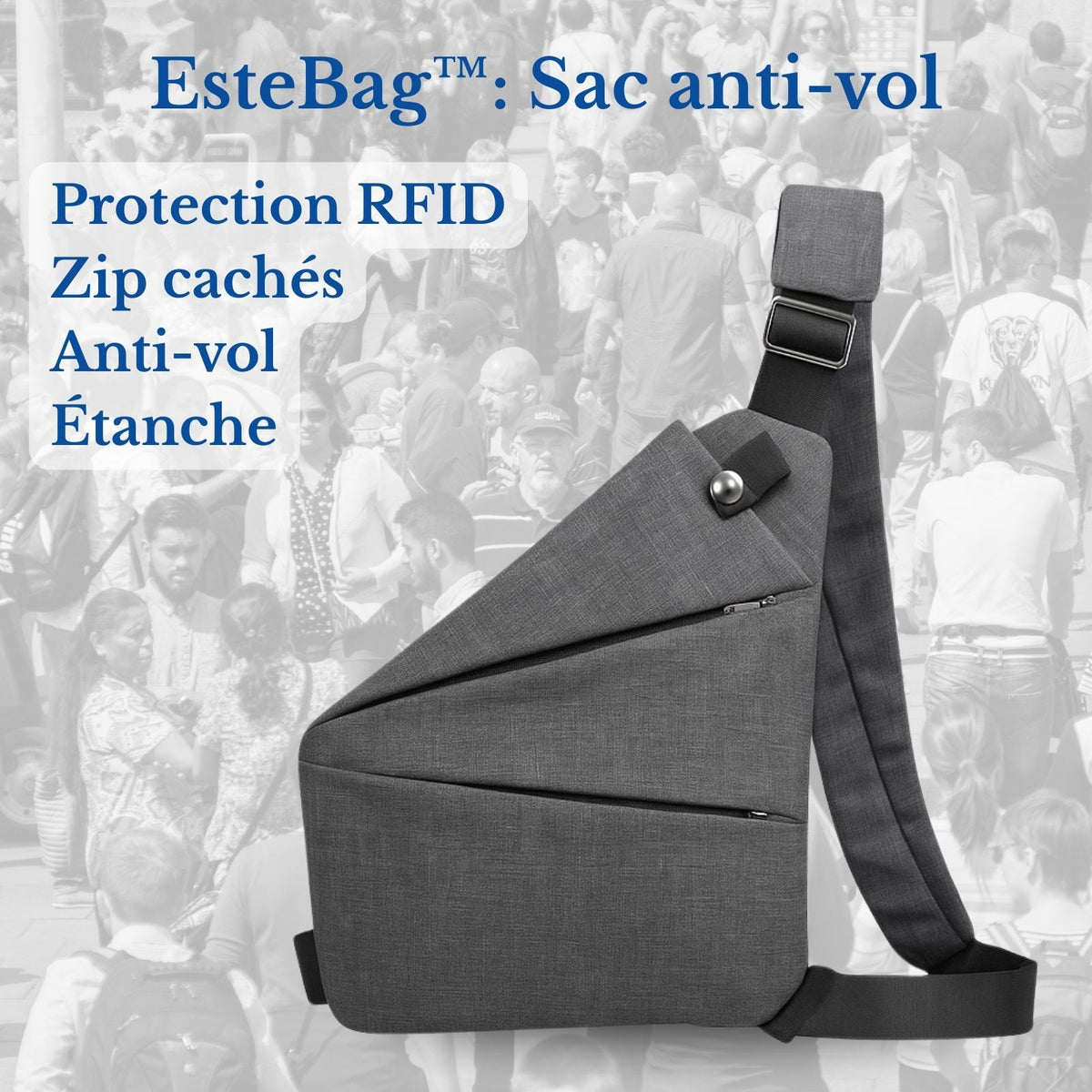 EsteBag™ | Sac à bandoulière anti-vol
